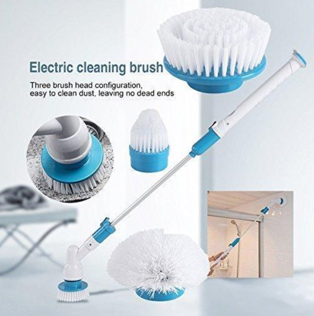 Magic Mop Cleaner Spinner Scrubber
